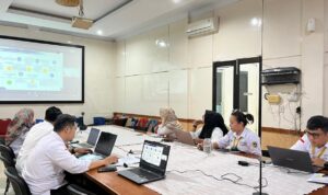 Perkuat Sinergi dan Efektivitas Kerja, Kantor Pertanahan Labuhanbatu Ikuti Pendampingan Pengisian Wilayah Tugas