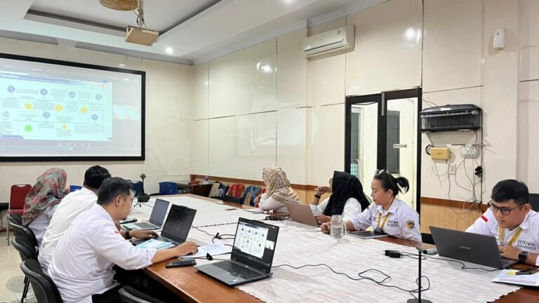 Perkuat Sinergi dan Efektivitas Kerja, Kantor Pertanahan Labuhanbatu Ikuti Pendampingan Pengisian Wilayah Tugas Kantor Pertanahan