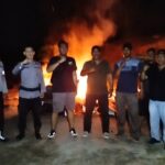 Gerak Cepat Satresnarkoba Polres Labuhanbatu, Barak Diduga Tempat Pesta Narkoba di Labura Dibumihanguskan