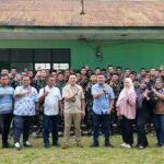 Bank Rakyat Indonesia BO Rantau Prapat Gelar Sosialisasi Perumahan di Yonif TP/956 SBA Bersama Developer Labuhanbatu