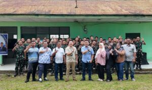 Bank Rakyat Indonesia BO Rantau Prapat Gelar Sosialisasi Perumahan di Yonif TP/956 SBA Bersama Developer Labuhanbatu
