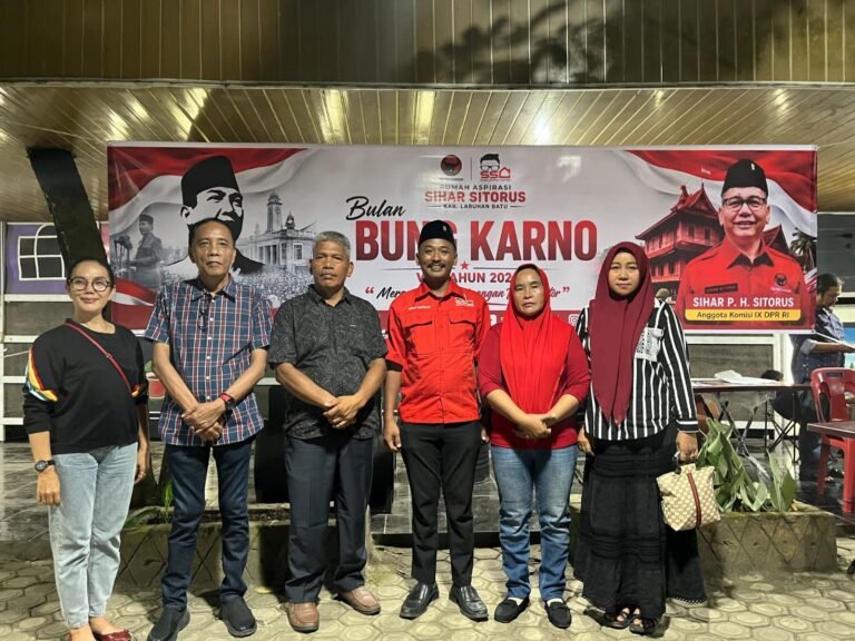 Rumah Aspirasi Sihar Sitorus Center Labuhanbatu Gelar Peringatan Bulan Bung Karno Rumah Aspirasi Sihar Sitorus