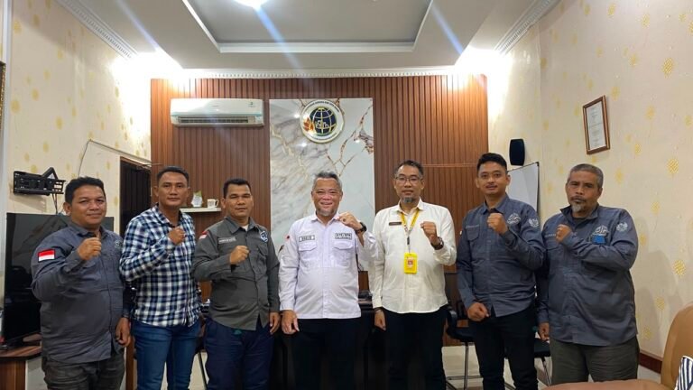 DPC PJS Labuhanbatu Silaturahmi Ke Badan Pertanahan Nasional (BPN), Perkuat Sinergitas Dan Kemitraan PJS