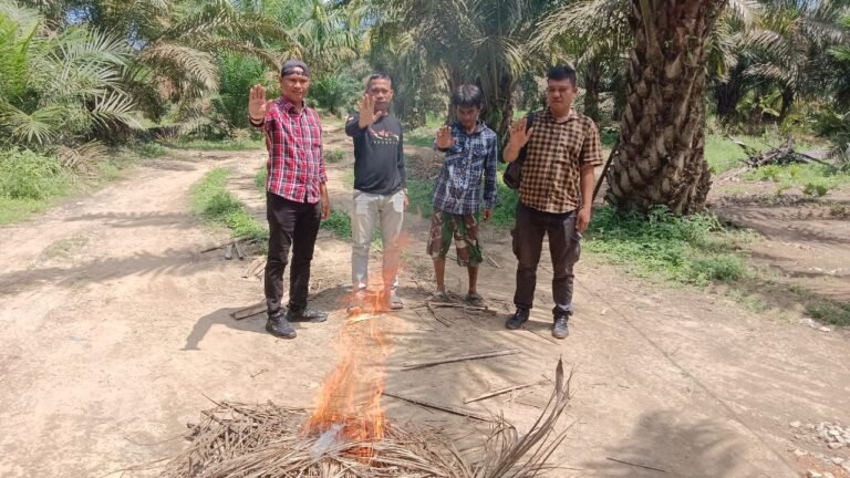 Respon Cepat Laporan Warga, Polsek Marbau Grebek Dugaan Sarang Narkoba di Desa Belengkut Polsek Marbau