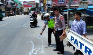 Pengayuh Becak Berusia 88 Tahun Tewas Usai Terlibat Kecelakaan dengan Truk Tronton di Jalinsum Perbaungan