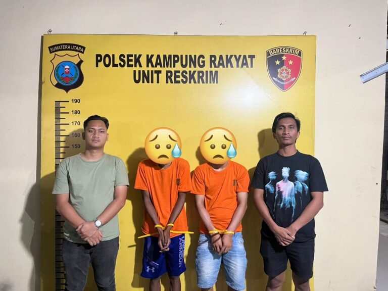 Perang Melawan Narkoba Berlanjut, Polsek Kampung Rakyat Ringkus Pengedar Sabu di Desa Perkebunan Teluk Panji Polsek Kampung Rakyat