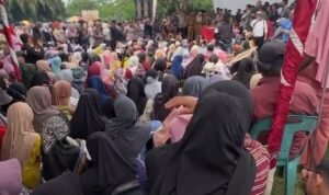 Ribuan Korban Banjir Langkat 2025 Kembali Gelar Aksi Demo Tuntut Kejelasan Bantuan Korban Banjir