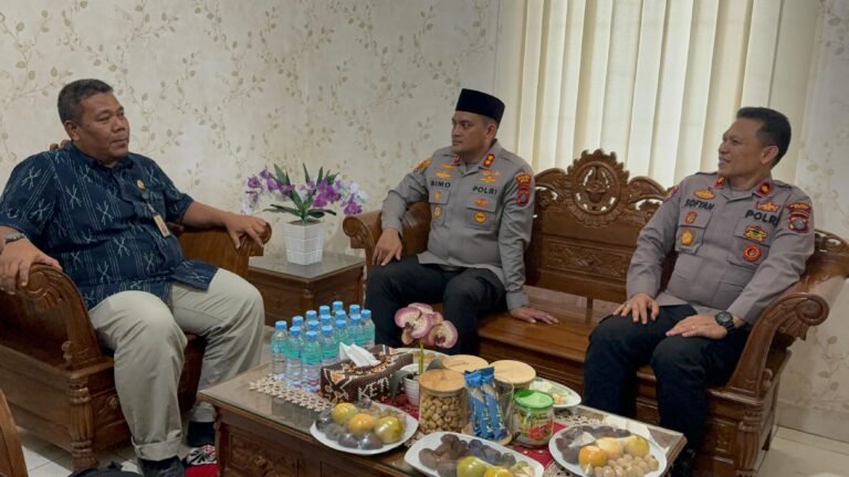 Kapolres Binjai Bersama PJU Jalin Sinergi dengan Ketua Pengadilan Agama Binjai Kapolres Binjai