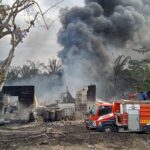Si Jago Merah Hanguskan 1 Unit Dapur Minyak Tradisional Milik Warga Di Langkat