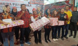 Meriahkan HUT RI ke-81, PAC PP Medan Area Gelar Lomba dan Bakti Sosial 100 Paket Sembako