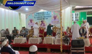 Peringatan Haul ke-50 Tuan Syekh Hasyim Rambe Dihadiri Tuan Guru Babussalam Langkat