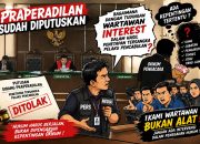 Praperadilan Tersangka CN Diputuskan, Tudingan “Interest” Oknum Pers Masih Dipertanyakan Wartawan Sergai