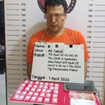 Polres Labuhanbatu Ringkus Pengedar Narkoba di Desa Gunung Selamat, 49 Gram Sabu Diamankan