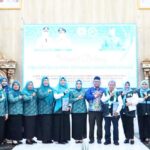 Wakil Bupati Labuhanbatu Sambut Tim Supervisi PKK Sumut dalam Lomba Tertib Administrasi Desa/Kelurahan