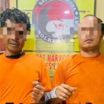 Sat Narkoba Polres Langkat Tangkap Dua Tersangka Narkoba di Hinai