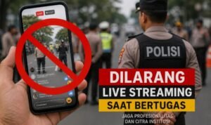 Polri Larang Anggota Live Streaming Saat Bertugas demi Jaga Profesionalitas dan Citra Institusi Polri