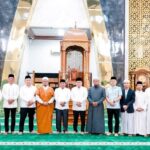 Wakil Bupati Labuhanbatu Sholat Idul Adha Bersama Masyarakat di Masjid Raya Al Ikhlas
