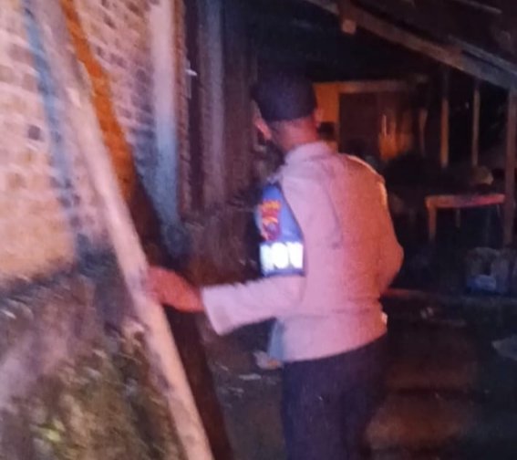 Gerak Cepat Satresnarkoba Polres Labuhanbatu, Barak Diduga Tempat Pesta Narkoba di Labura Dibumihanguskan 1 Polres Labuhanbatu