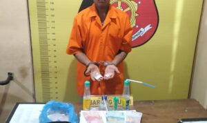 Polsek Marbau Gagalkan Peredaran Sabu, Seorang Pengedar dan Barang Bukti Diamankan