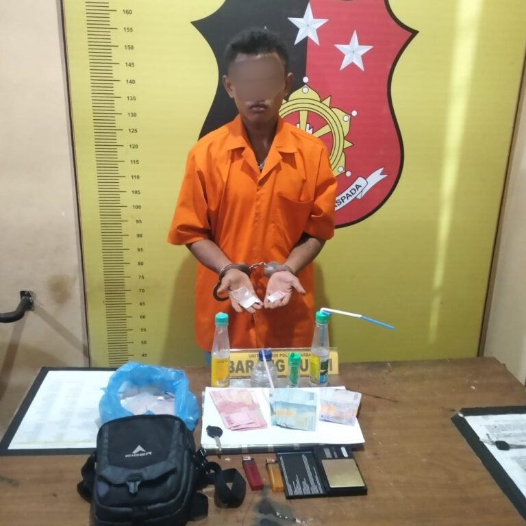 Polsek Marbau Gagalkan Peredaran Sabu, Seorang Pengedar dan Barang Bukti Diamankan Polsek Marbau