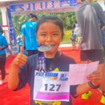 Raisya Hanum Adzkia Rambe Tampil Memukau, Sabet Medali di Aek Nabara Run Kategori 5 KM