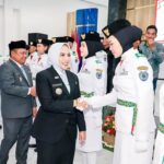 Bupati Labuhanbatu Kukuhkan 50 Anggota Paskibraka 2026