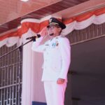 Bupati Fery Pimpin Upacara HUT Ke-81 RI di Labusel, 70 Paskibraka Sukses Kibarkan Merah Putih