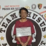 Polsek Aek Natas Ringkus Pria Bawa Sabu 2,56 Gram di Perkebunan Sawit