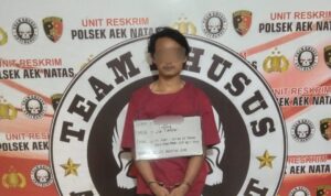 Polsek Aek Natas Ringkus Pria Bawa Sabu 2,56 Gram di Perkebunan Sawit