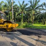 PT Socfindo Kebun Bangun Bandar Kembali Berkontribusi, Jalan Provinsi di Aras Panjang Diaspal
