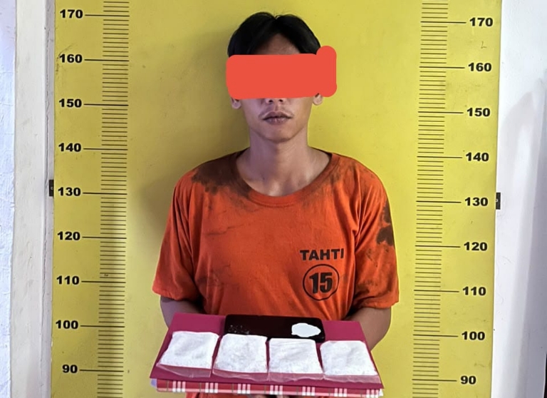 Luar Biasa, Satresnarkoba Polres Labuhanbatu Selatan Ringkus Jali Dengan Barang Bukti 194,80 Gram Sabu di Kotapinang