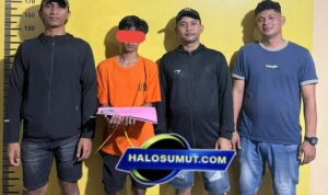 Polsek Kampung Rakyat Ringkus Pemuda di Perkebunan Sawit di Teluk Panji, 1,95 Gram Sabu Diamankan