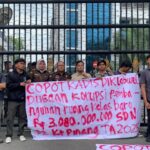 Geruduk Kejatisu, PERMA Labusel Minta Copot Kadisdik Terkait Dugaan Korupsi Proyek RKB